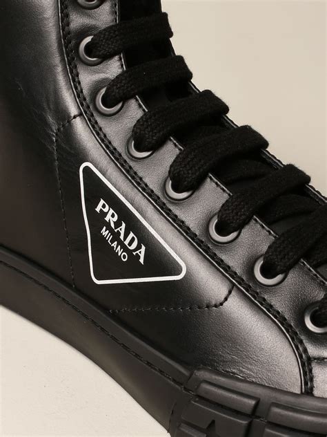 prada sneakers black men|prada sneakers for men outlet.